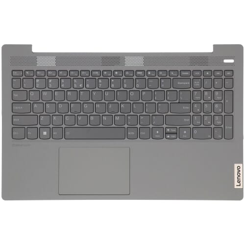 Lenovo Laptop Toetsenbord Qwerty US + Top Cover, BL - Grijs