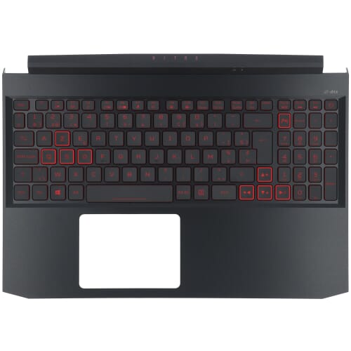 Acer Laptop Toetsenbord Qwerty US + Top Cover, BL - Zwart