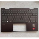HP Envy X360 13-AY laptop toetsenbord met topcase bruin