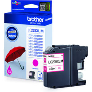 Brother Ink Cartridge LC-225XLM Magenta 1200 pages