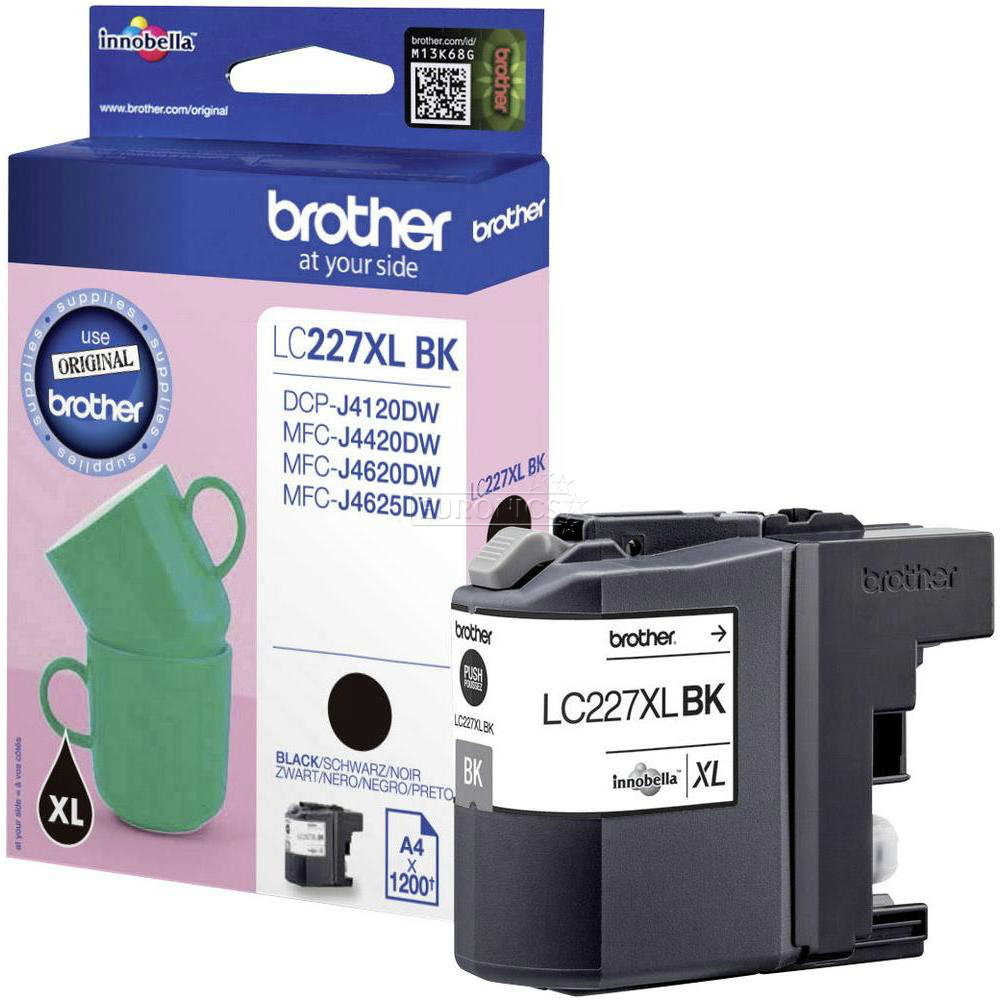 Brother Ink Cartridge LC-227XLBK Black 1200 pages