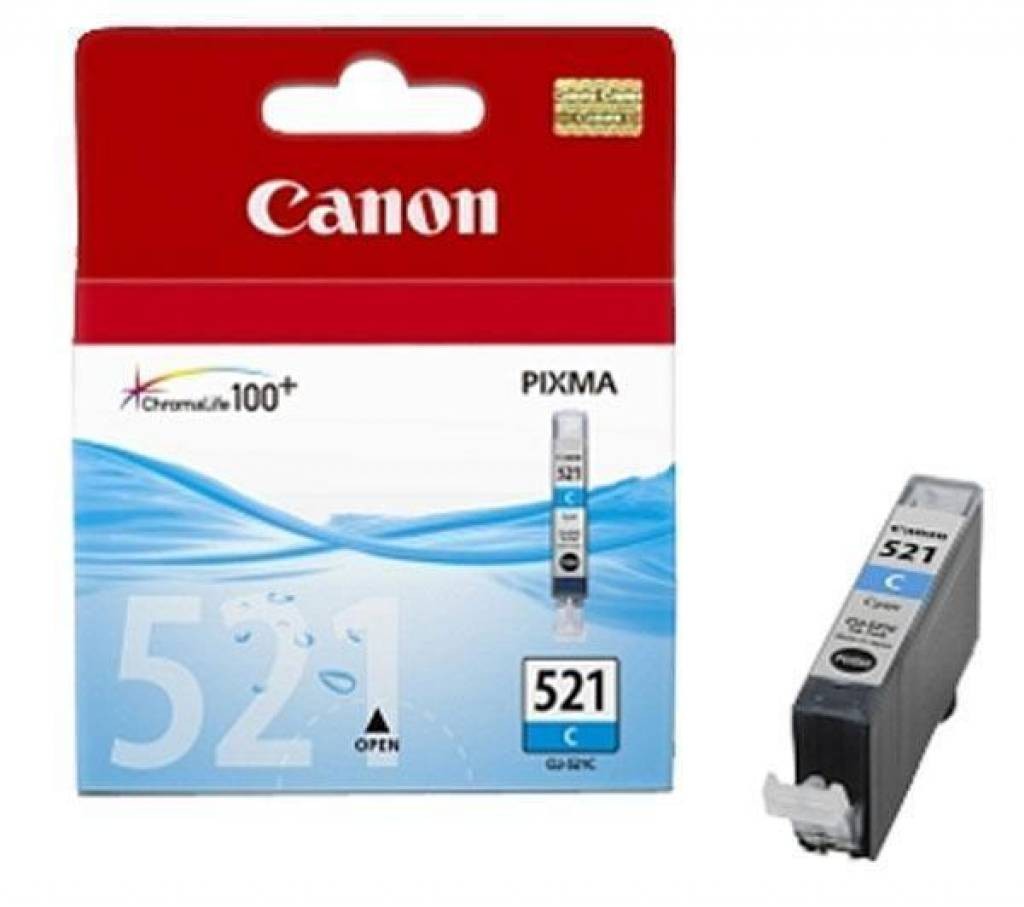 Canon CLI-521C Ink Cartridge - Cyan - Inkjet