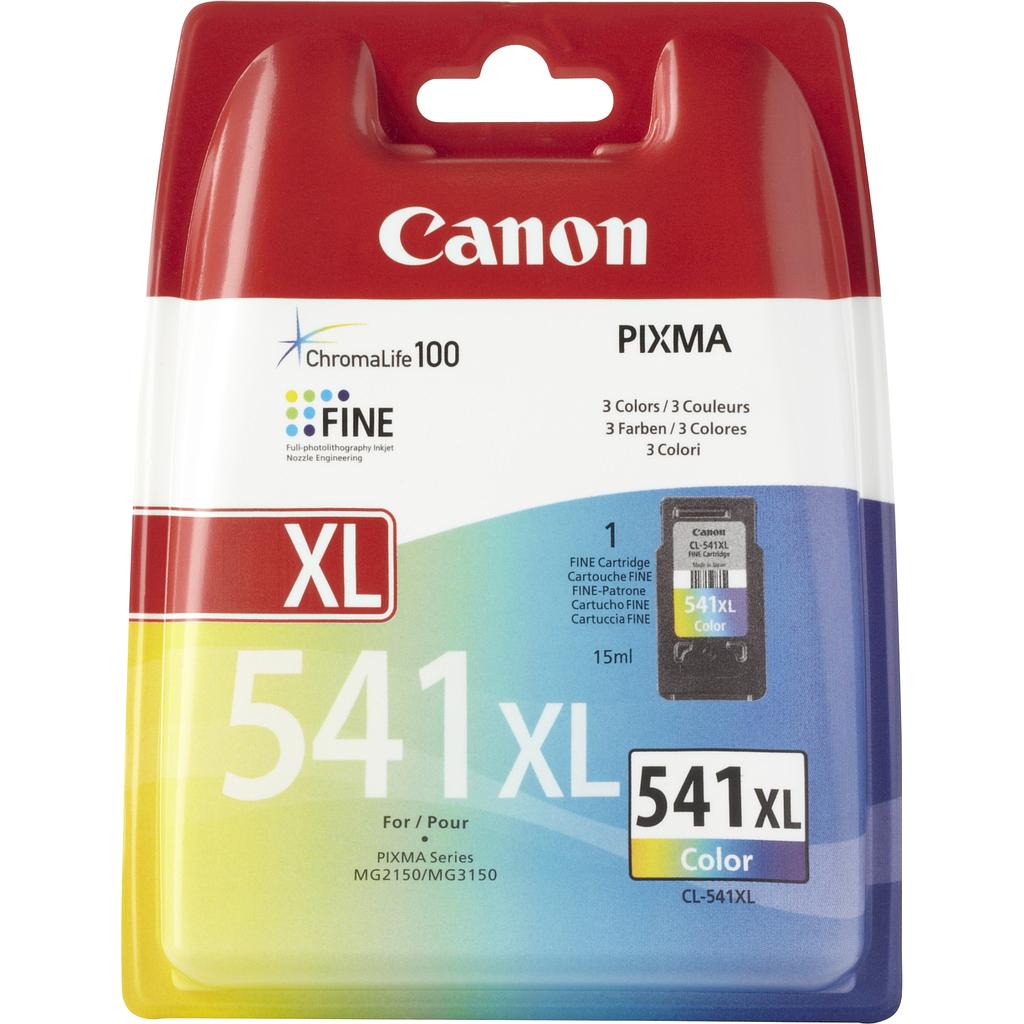 Canon Pixma Inktjet Cartridge 541XL Colour 