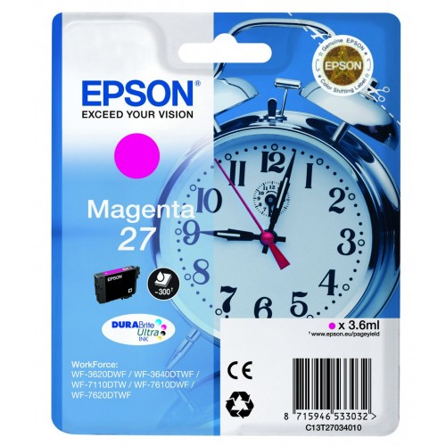 Epson 27 - Magenta - original - blister - ink cartridge