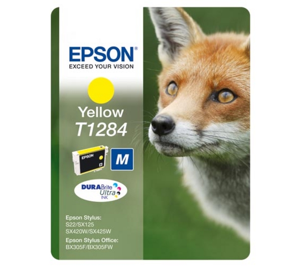 Epson Stylus Cartridge Yellow T1284