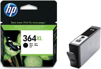HP 364XL Ink Cartridge - Black - Inkjet - 550 Page