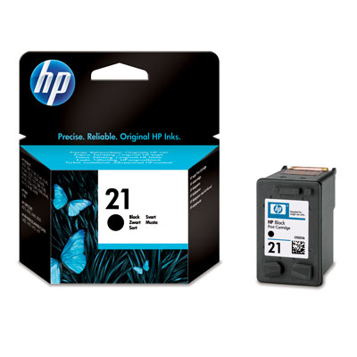 HP Inktjet Cartridge 21 black