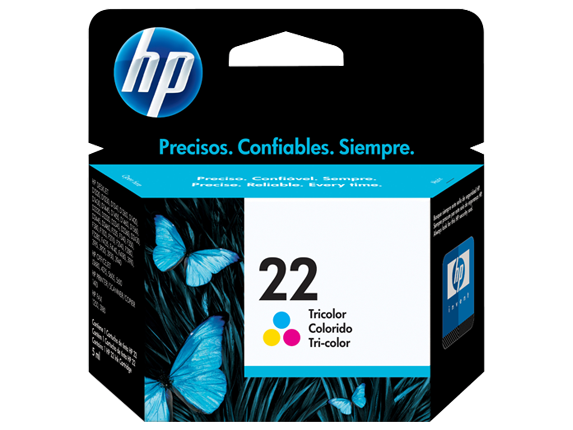 HP Inktjet Cartridge 22 kleur