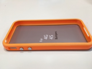 iPhone 4/4s bumper oranje