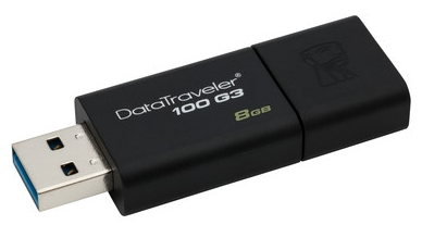 Kingston 8GB USB 3.0 DataTraveler 100 G3