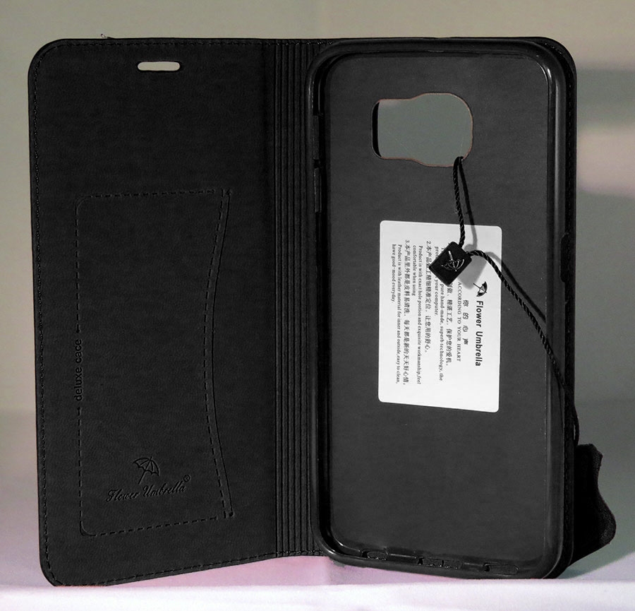 Samsung Galaxy S6 Book case zwart