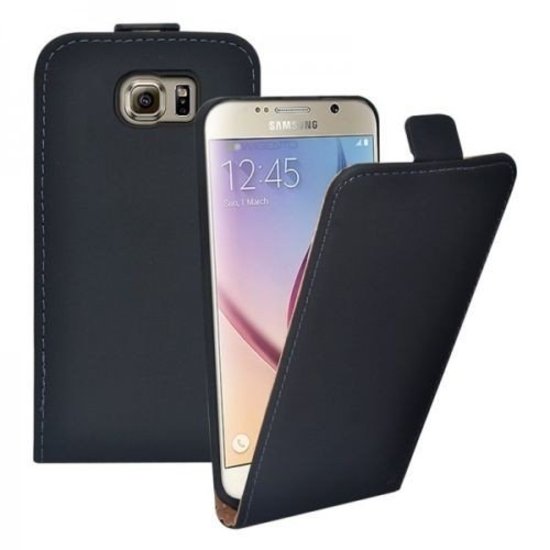 Samsung Galaxy S6 Edge flip case zwart
