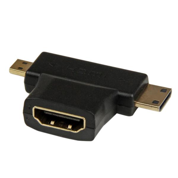 StarTech.com HDMI to HDMI Mini or HDMI Micro adapter