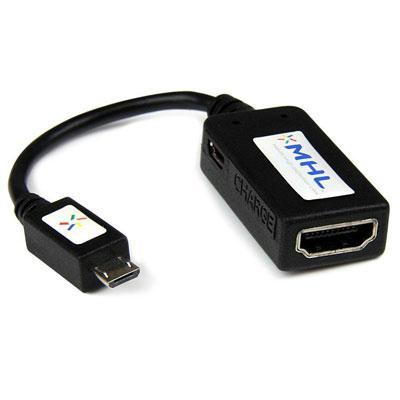StarTech.com MHL Adapter Converter - Micro USB to HDMI - USB/HDMI