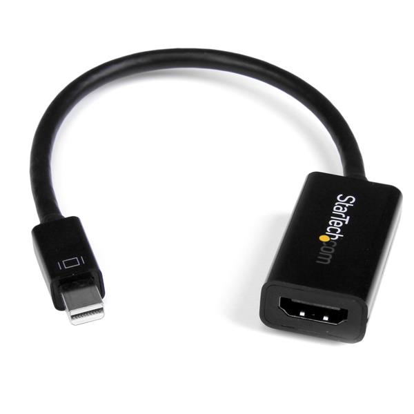 StarTech.com Mini DisplayPort 1.2 to HDMI 4K Adapter Black