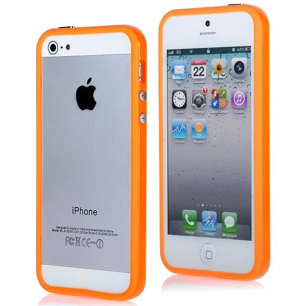 TPU Bumper iPhone 5 oranje