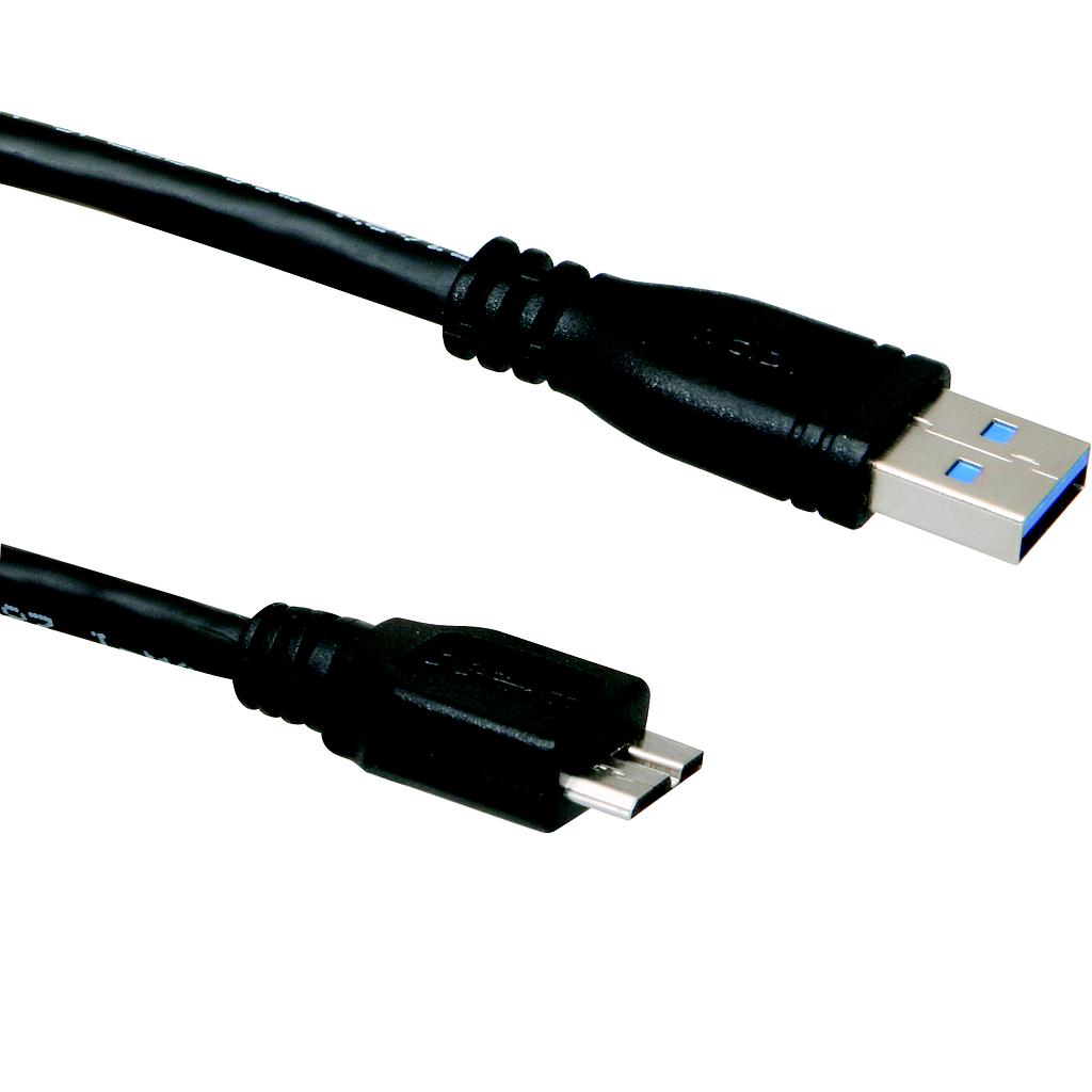 USB 3.0 A Male - Mirco B Male