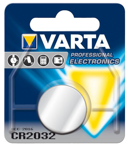 Varta Electronics - Battery 1 x CR2032 Li 170 mAh