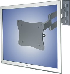 NewStar FPMA-W830 Mounting Arm for Flat Panel Display - 25.4 cm (10") to 76.2 cm (30") Screen Support - 15 kg Load Capacity - Silver