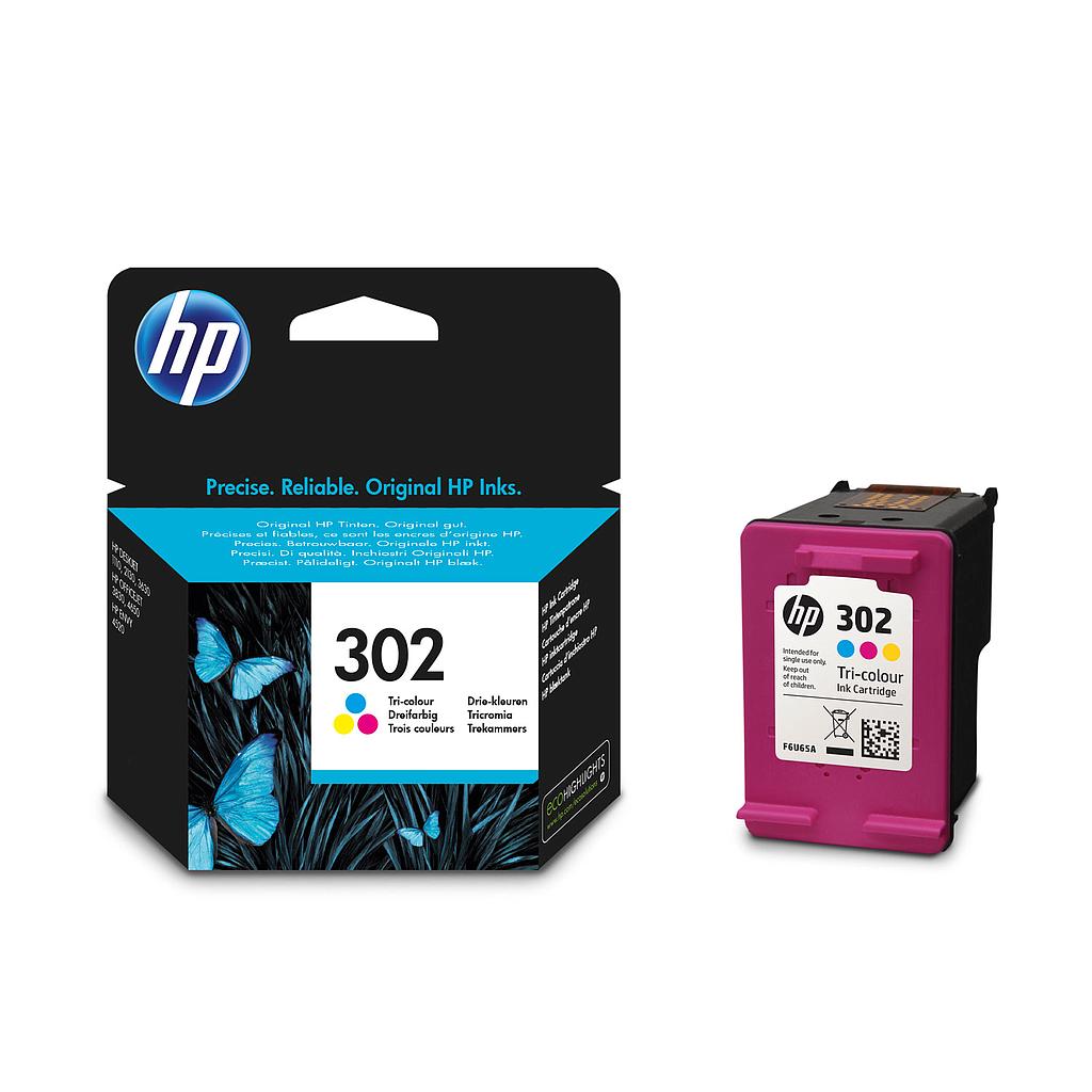 HP Inktjet Cartridge 302 kleur