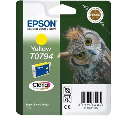 Epson T0794 inktcartridge geel