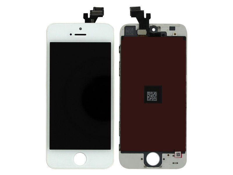 Compatible iPhone 5 LCD Assembly - White