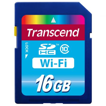 TRANSCEND 16GB WiFi SDHC 10 Card Class10