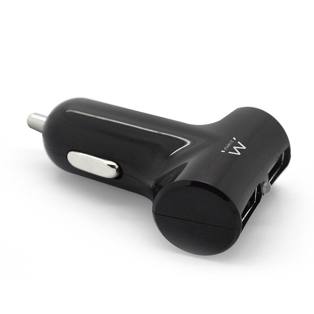 EWENT EW1214 USB car charger two port 4.2A for charging two tablets