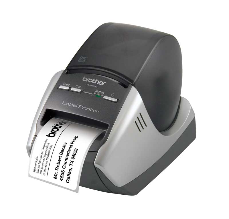 BROTHER QL-570 Labelprinter 12 till 62 mm