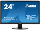[E2483HS-B1] IIYAMA ProLite E2483HS-B1 24i LCD 1920 x 1080 TN Panel LED 2ms black