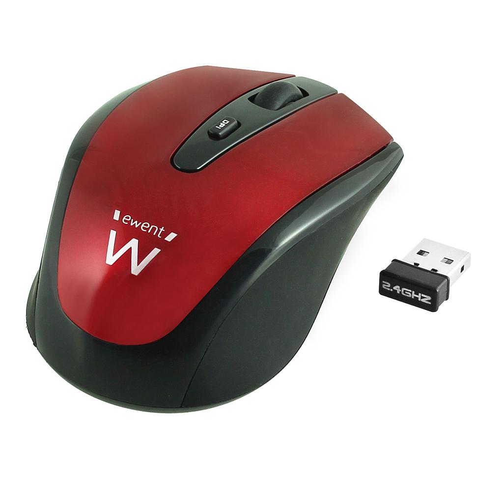 EWENT EW3217 Wireless mouse red