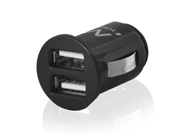 EWENT USB2.0 car charger Mini size two port 2.1A