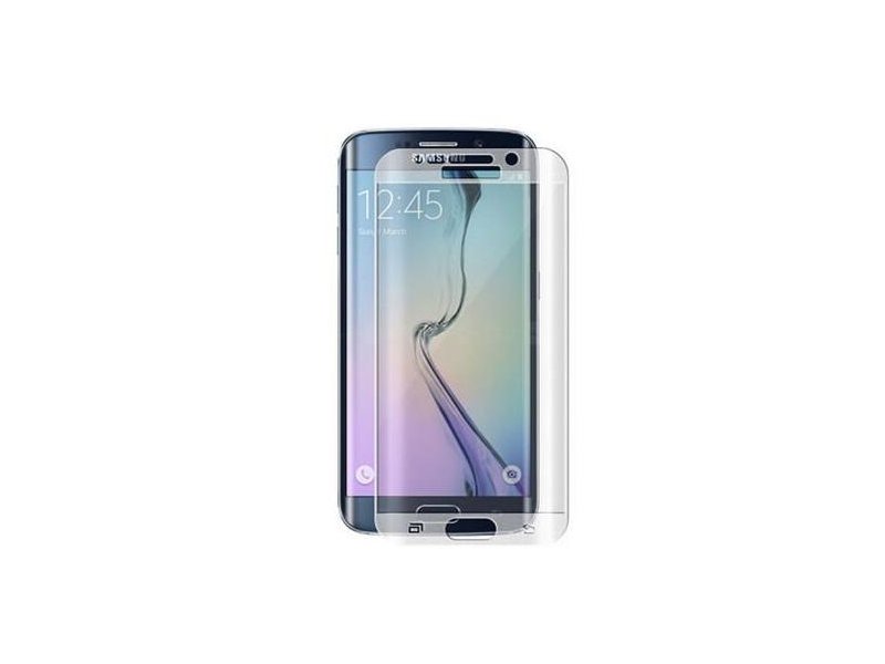 Smsung Galaxy S6 Edge Curved Tempered Glass (Half Clear)