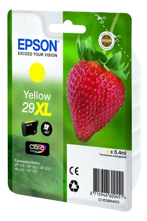 Epson 29XL - 11.3 ml - geel - origineel - inktcartridge