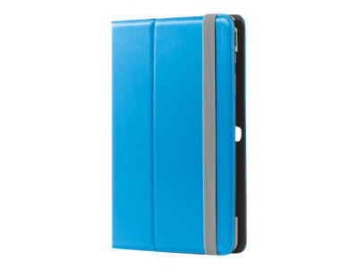 Targus Safe Fit - Flip cover voor tablet - polyurethaan - blauw - voor Samsung Galaxy Tab A (9.7 inch)