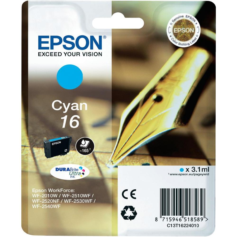 EPSON 16 inkt cartridge cyaan