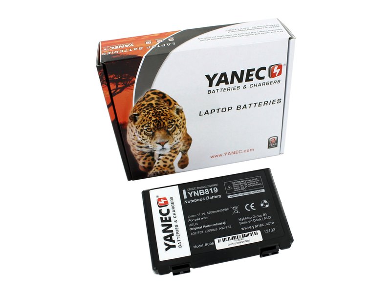 Yanec Laptop Accu voor Asus K50/K70