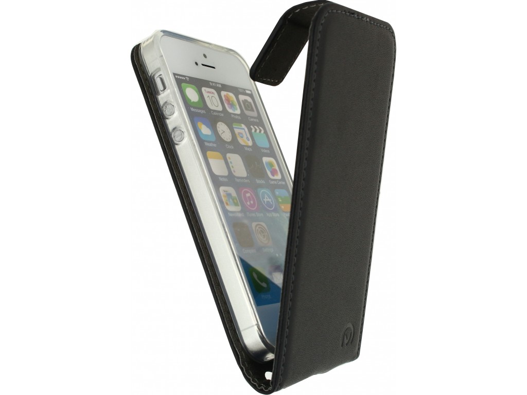 Mobilize Classic Gelly Flip Case Apple iPhone 5/5S/SE Black