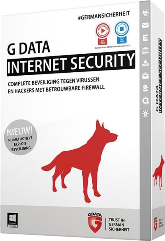 G Data InternetSecurity 5-PC (1 Jaar)
