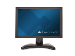 [10HDM] Beetronics 10 inch LED-IPS monitor metaal HDMI, VGA, BNC