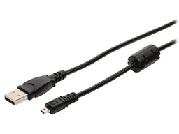 [VLCP60810B20] Valueline cam kabel USB 2.0 A male - UC-E6 8-pin male