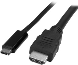 [CDP2HDMM2MB] StarTech.com USB-C naar HDMI adapterkabel 2m 4K bij 30 Hz