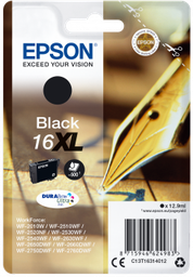 [C13T16314012] Epson Workforce 16XL (T1631) DURABrite Ultra Ink (Zwart)