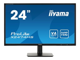 [X2474HS-B1] Iiyama X2474HS-B1 monitor 24 inch Zwart