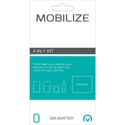 [MOB-SAK-UNI] Mobilize Sim Adapter Kit 4-in-1