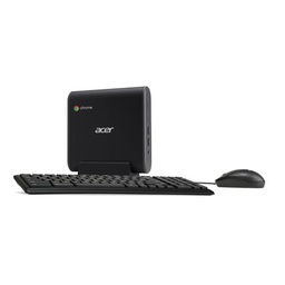 [DT.Z0NEH.003NL] Acer Chromebox CXI3 1,8 GHz Intel Celeron 3865U Zwart Desktop Mini PC bundel met toetsenbord en muis