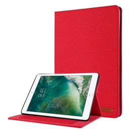 [A2198-118] iPad 10.2 inch (2019) hoes - Book Case met Soft TPU houder - Rood