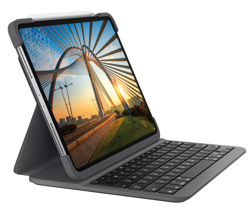 Logitech SLIM FOLIO toetsenbord voor iPad Pro 12.9 inch 2018/2020 Rijs Solutions