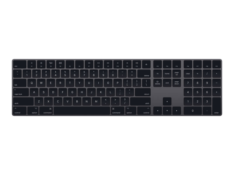 zadel Mart Het pad Apple Magic Keyboard with Numeric Keypad - toetsenbord - VS - spacegrijs |  Rijs Solutions