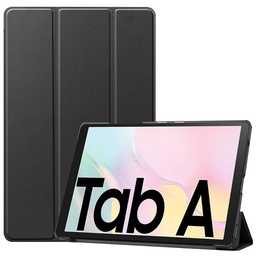 [T500-01] Samsung Galaxy Tab A7 (2020) hoes - Tri-Fold Book Case - Zwart